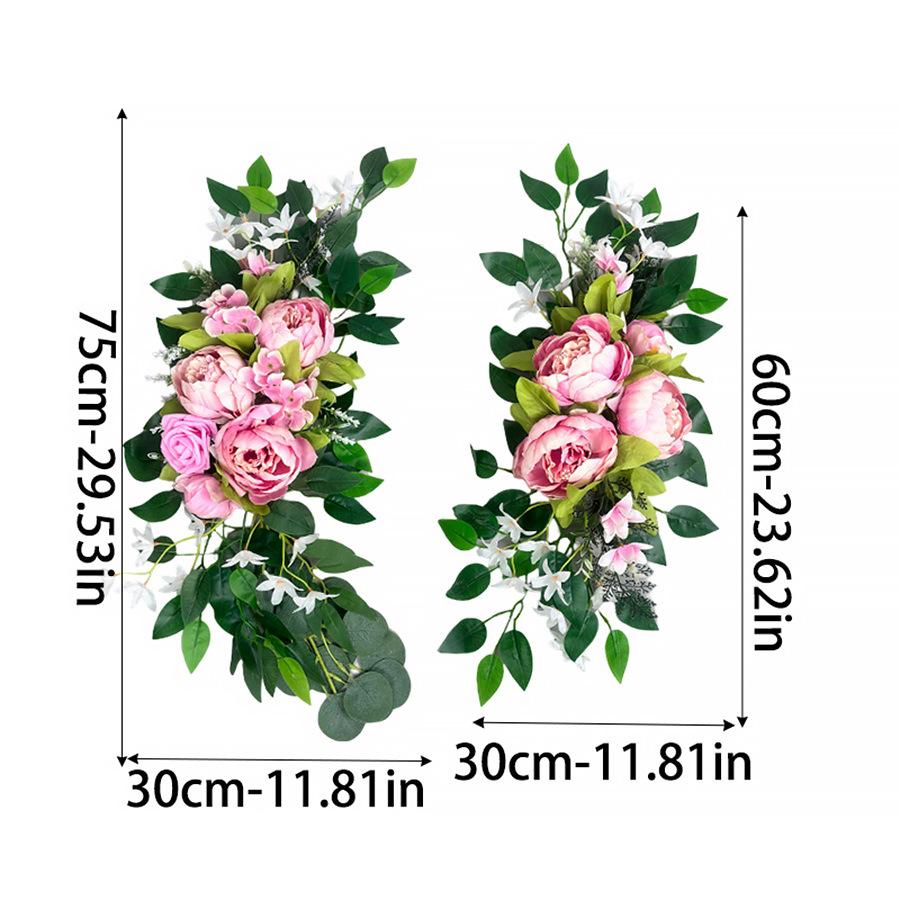 Floral Wedding Arch & Welcome Sign Decoration Set