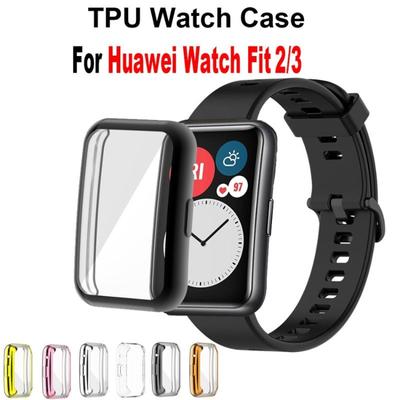 Protective Case Cover Silicone Shell Accessories for Huawei Watch Fit 2 3 Protector Cover Shell for Huawei Watch Fit 2 3