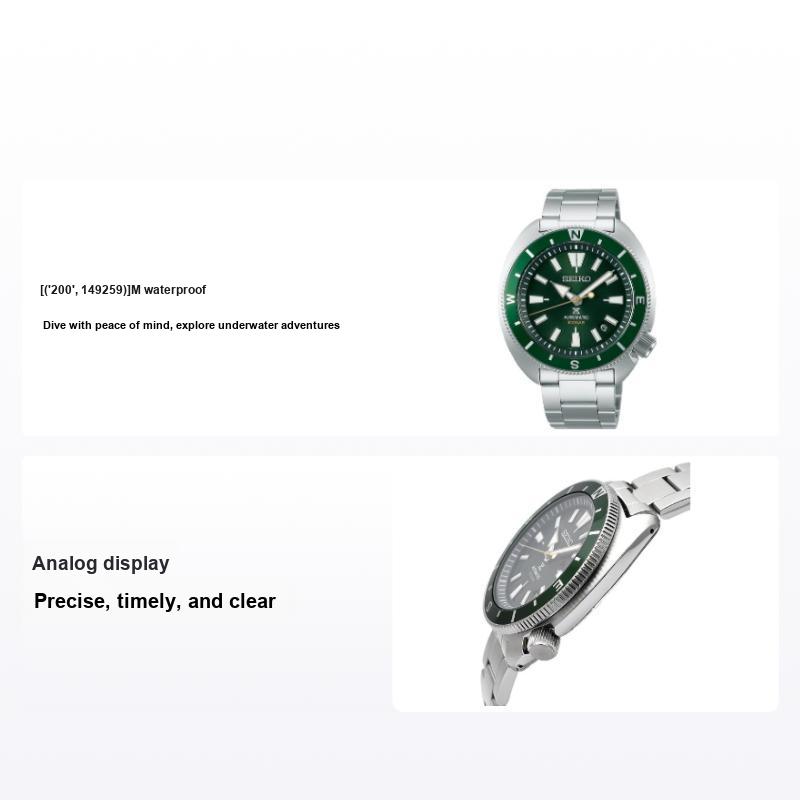 Seiko Men's Silver Prospex Sports 200M Waterproof Automatic Mechanical Movet Stainless Steel Watch Watches Srph15k1