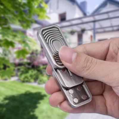 Decompression Toy High Strength Rust-proof Smooth Surface Reusable Wide Application Relieve Stress Anti-Anxiety Magnetic Block Fidget Slider Toy