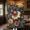 1PC Floral Animal Heart Blanket Soft Comfortable All Seasons Perfect Sofa Office Travel Home Gift Idea