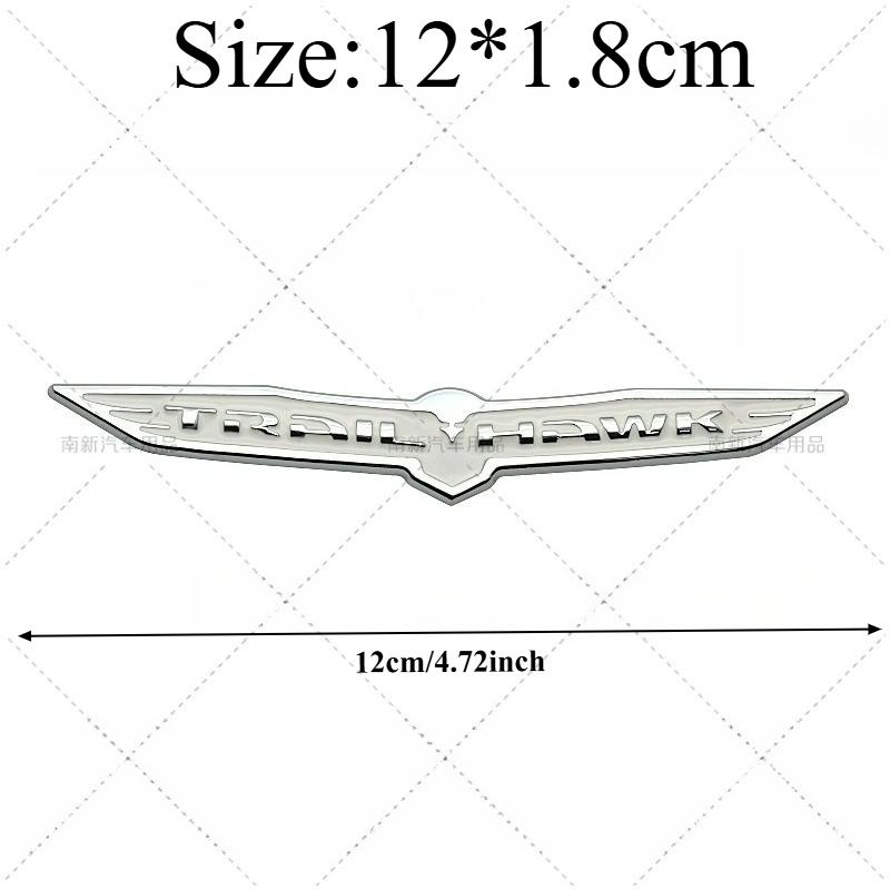 High-quality Modification 3D Metal Car Side Fender Rear Trunk Emblem Badge Stickers Car Decoration Accessories