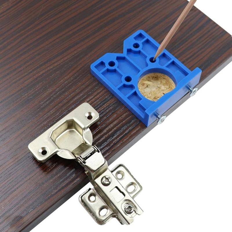 35Mm Concealed Hinge Drilling Jig Guide Hinge Hole Drilling Guide Carpenter