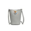 Trend fashion mobile phone casual bag women's new simple bucket bag niche shoulder bucket messenger bag