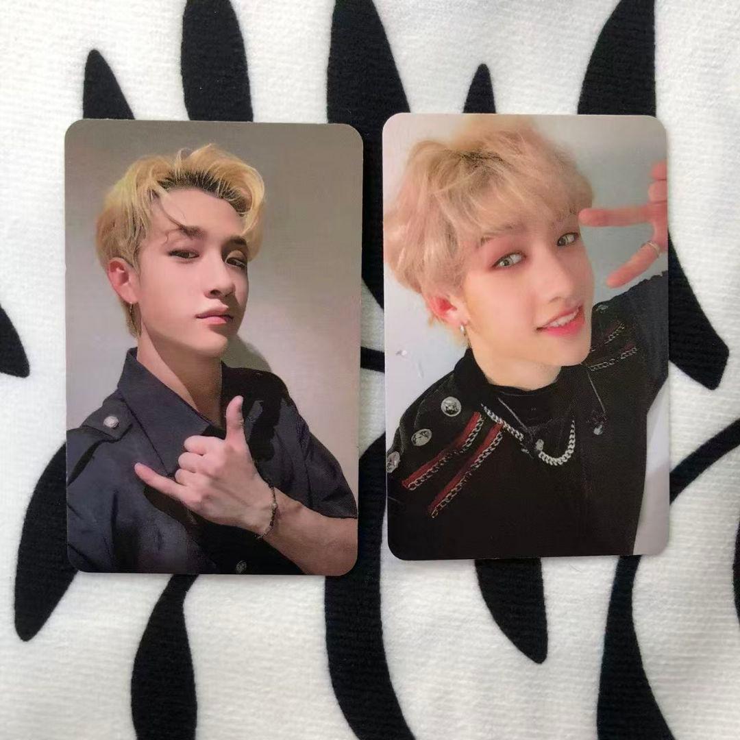 

[USED] StrayKids Limited Edition Taiwan Edition Bang Chan Trading Cards (2 pieces)