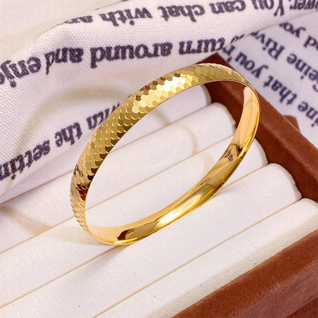 Bracciale a Squame di Pesce Femminile di Nicchia Lusso Leggero Bracciale di Alta Gamma Bracciale a Nido d'Ape