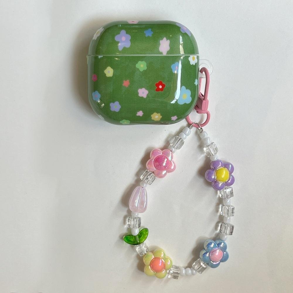 Applicable to Apple AirPods 1 /1 generation small fresh flower earphone cover PRO1 personalized bracelet case PRO1 protective cover