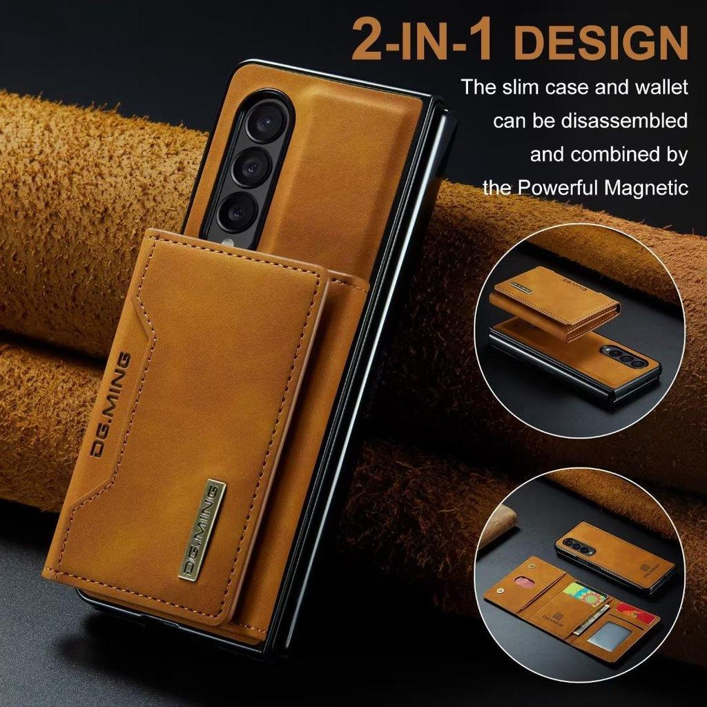 Veske For Samsung Z Fold 5 3 Z fold 4 S23 S22 S21 Ultra S20 A12 A22 A32 A52 A13 A33 A53 A14 A24 A34 A54 Flip Magnetic Leather Wallet Stand Cover