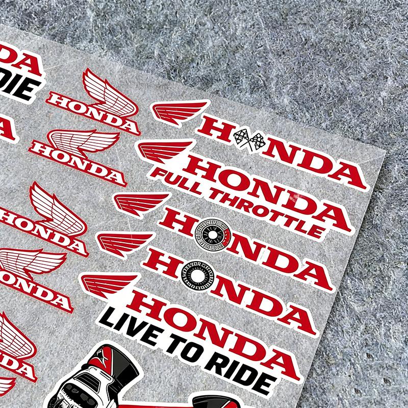AQZ1 Cool Rider for Honda Stickers Moto Sticker Auto Body Bumper Windows Motorcycle Laptop Walls Vinyl Decal Car Tuning Accessories