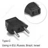 Xiaomi EU Adapter Travel Plug Adapter American CN US To EU Plug Euro Power Plug Electrical Adapter AC Electric Socket Outlet