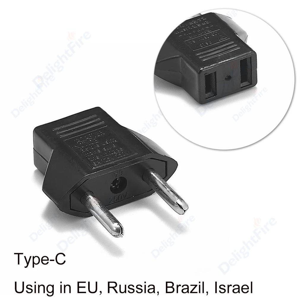 Xiaomi EU Adapter Travel Plug Adapter American CN US To EU Plug Euro Power Plug Electrical Adapter AC Electric Socket Outlet