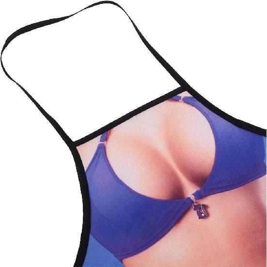Funny 3D Cooking Apron - Waterproof, Sexy Man or Woman Bikini Apron