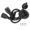 NEMA 20A Power Plug Cord RV Splitter Cable Pronged Connector for Enthusiast