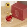 Crystal natural stone apple ornament quartz luck enhancement interior decoration transparency entrance tabletop in-car store feng shui healing moving