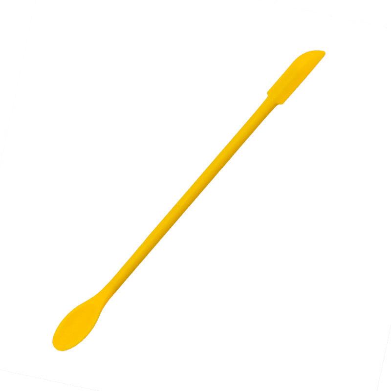Double-Headed Seal Wax Stamp Scraper Heat Resistant Multifunctional Dip Spoon Powder Cleaning Silicone Spoon Stirring Mixing Rod