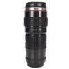 Camera Lens Coffee Mug Stainless Steel Coffee Mugs Sealed Lids Photographer Camera Mug Travel Coffee Cup for Men Women