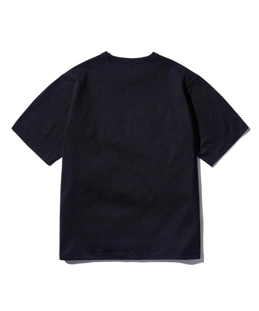 AECA Everyday Aeca Clover Half Sleeve Tee-Black
