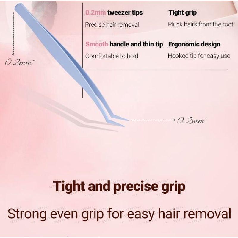 Jesireca - Stainless Steel False Eyelashes Tweezers