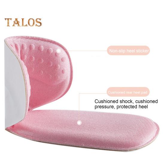 4 Pairs Heel Pads for Shoes Heel Inserts for Women Heel Grips Reusable Heel Protectors Skin-Friendly Heel Cushion Liners Prevent Blisters Loose Shoes