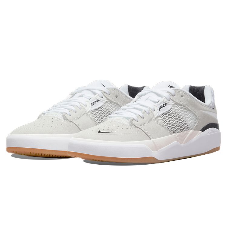 Nike Ishod Wair SB White Gum Unisex Sneakers Summit-White Black DC7232-101