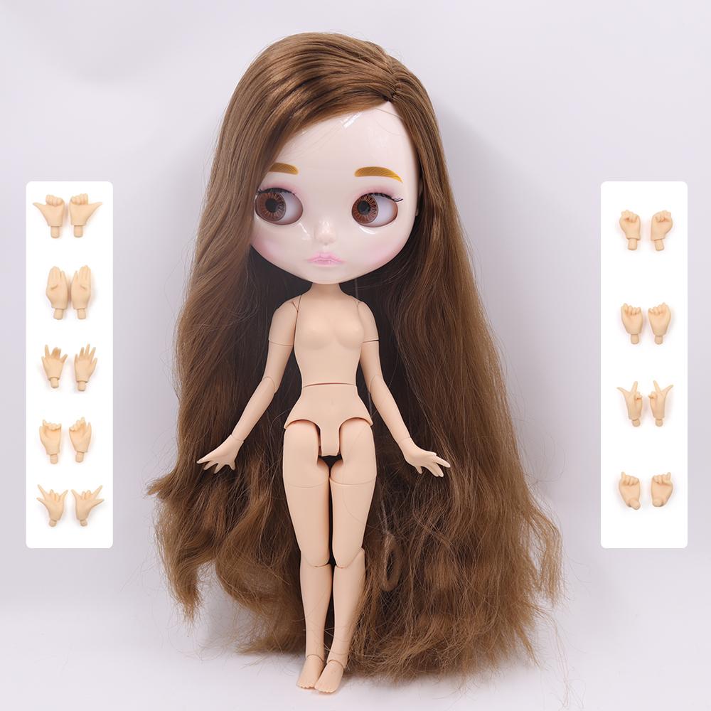 Bambola Blyth ICY DBS Corpo Articolato 1/6 30CM Giocattoli BJD Viso Naturale Lucido con Mani Extra AB Bambole Moda DIY regalo ragazza