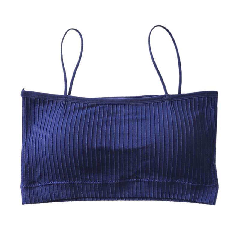 One Word Wai Mei Back Wrapped Chest Tube Top Girl Student Threaded Camisole Unterwäsche