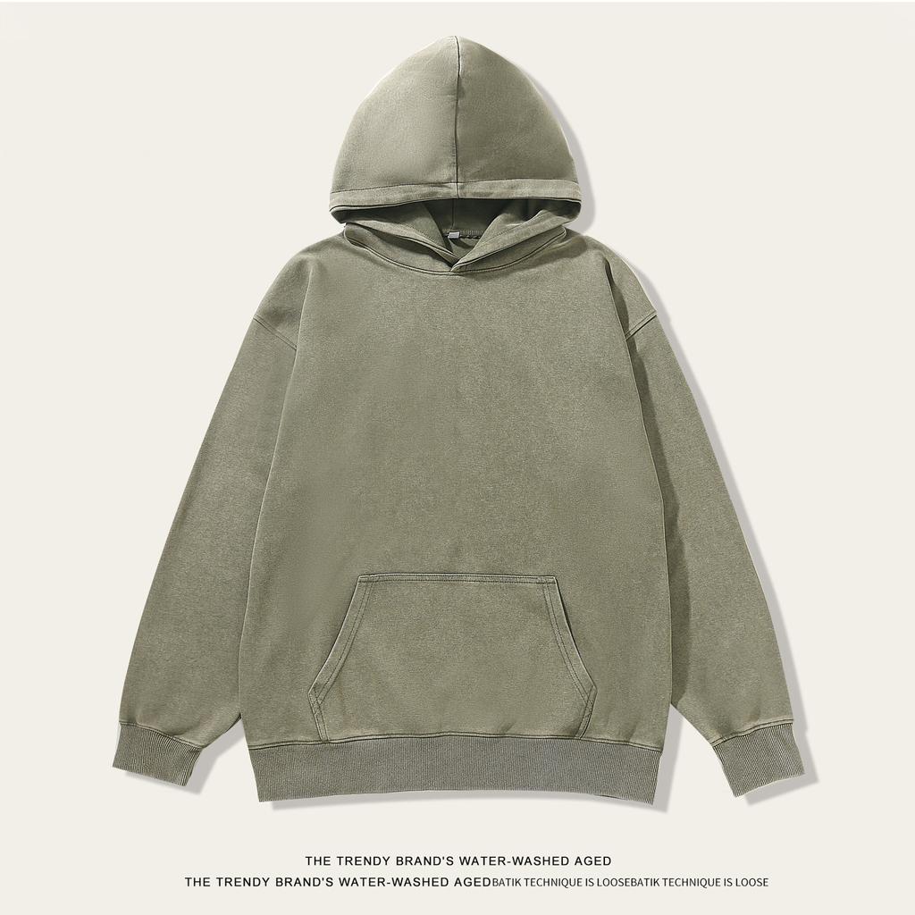 Oversized Hoodies for Men Cotton Hooded Sweatshirt Pullover Tops Casual Vintage Hooded Sweatshirt Men's Fall Long Sleeve Hooded Shirts With Pocket