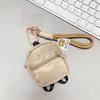 Double-layered small schoolbags, coin purses, phone cases, backpacks, pendants, and earphone covers are all universal