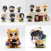 Demon Slayer Birth Flower Pvc Figure Set With Collectible Figures For Anime Fans