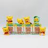 Pooh 6pcs Bear Action Figure Cartoon Doll Collectible Desktop Toy Gifts