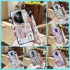 Cute Durable Phone Case For ZTE Blade A75 5G/Nubia Focus 5G/Calf 5G Cartoon Anti-knock Soft Case Ring Protective Lanyard