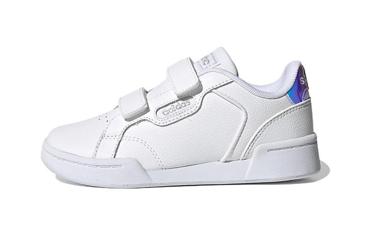 

Adidas Neo Roguera Anti Slip Wear Resistant Low Top Kids Skateboarding Shoes White Children Aged 3 7 Years Old FW3293 31