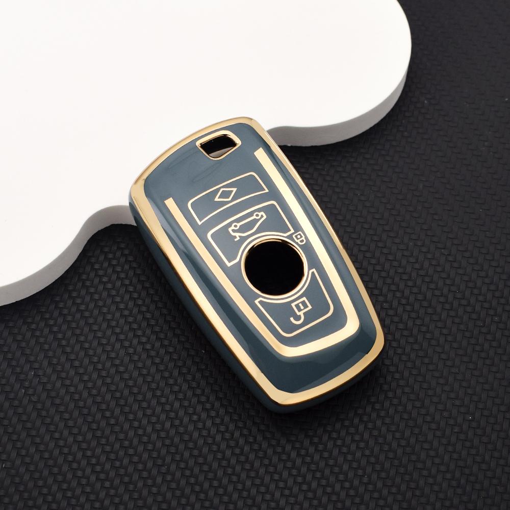 Soft Tpu Key Fob Case For Bmw 1/3/5/7 Series X1 X3 X4 X5 M3 M4 - Fits F10 F15 F20 F30 F18 F25 E34 Protective Case Accessory