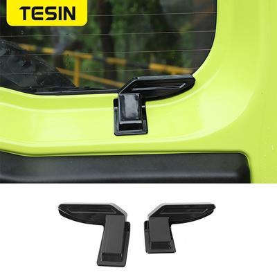 ABS Carbon Fiber Rear Windshield Heating Wire Protective Cover Trim Decal for Suzuki Jimny    2022 Car