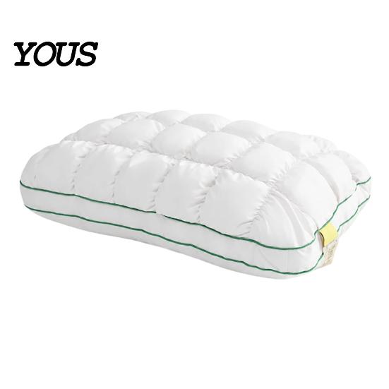 Relaxing Cloud Soft Sleep Pillows Cooling Quilted Puff Pillow, Cloud-Like Bed Down Alternative Washable Bedding Accessories Fluffy Pillow for