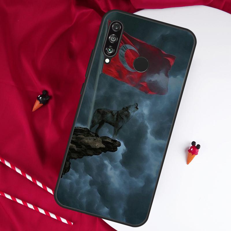 

Turkey Turkish Flag For Huawei Nova 5T 9 10 SE 7i 8i 11i 12i Y73 Y90 Y70 Y72 Y61 Y91 Y60 P20 P40 P30 Lite Case Huawei Nova 3i