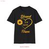 Blessed Nana T Shirt Sunflower For Grandma Mothers Day Family Vintage Homme Fashion Unisex Slightly Comfortable