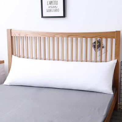 50x150/50x160CM Dakimakura Umarmungskissenbezug in Weiß, 100% Polyester, Kissenbezug mit Reißverschluss, Körperkissenbezug für Betten, Schlafen
