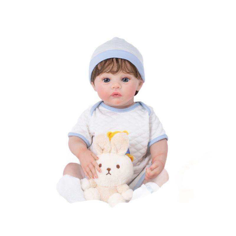 18-inch Hand-Painted Realistic Baby Reborn Doll
