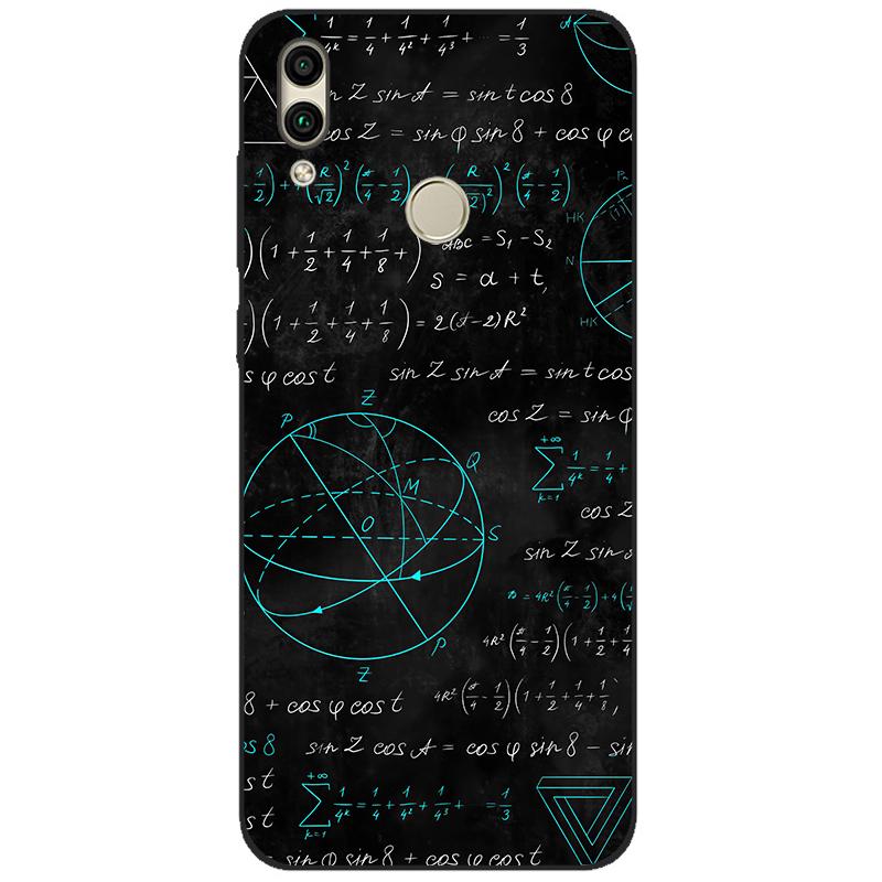 For Huawei Honor 8C 8 C Shockproof Protective Phone Case on Honor 8C Fashion Silicone Cover Honor8C Case 6.26" Honor 8C Case