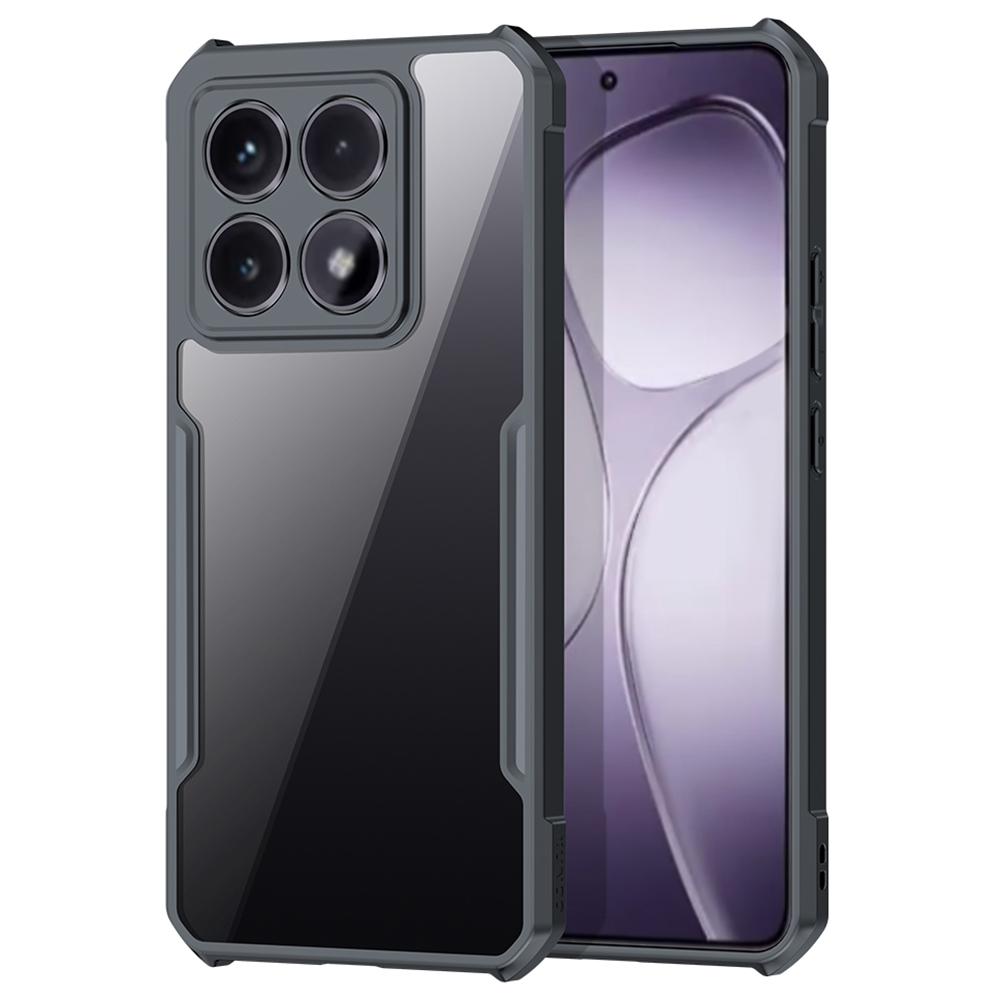 

XUNDD For Xiaomi 14T Case Dropproof TPU+Acrylic Clear Back Phone Cover A