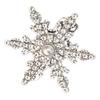 Snowflake Hair Clip Christmas Barrette Sweet Christmas Flat Clip Hairpin Christmas Elegant Hair Clip for Bunches