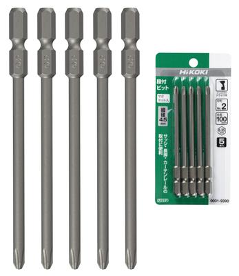 Phillips Bit X 100L (Hikoki) NO.2 (Stepped) (5 Pieces) 0031-9390
