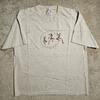 Vtg Y2k No Boundaries Dance XL Graphic T-shirt Skate College Art Indie Thrashed