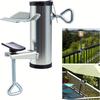 1pcs Outdoor Terrace Umbrella Clip Deck Bench Partner Frame Fixed Clip Railing Boat Pole Fence Wild Dining Table Fixed Fixture