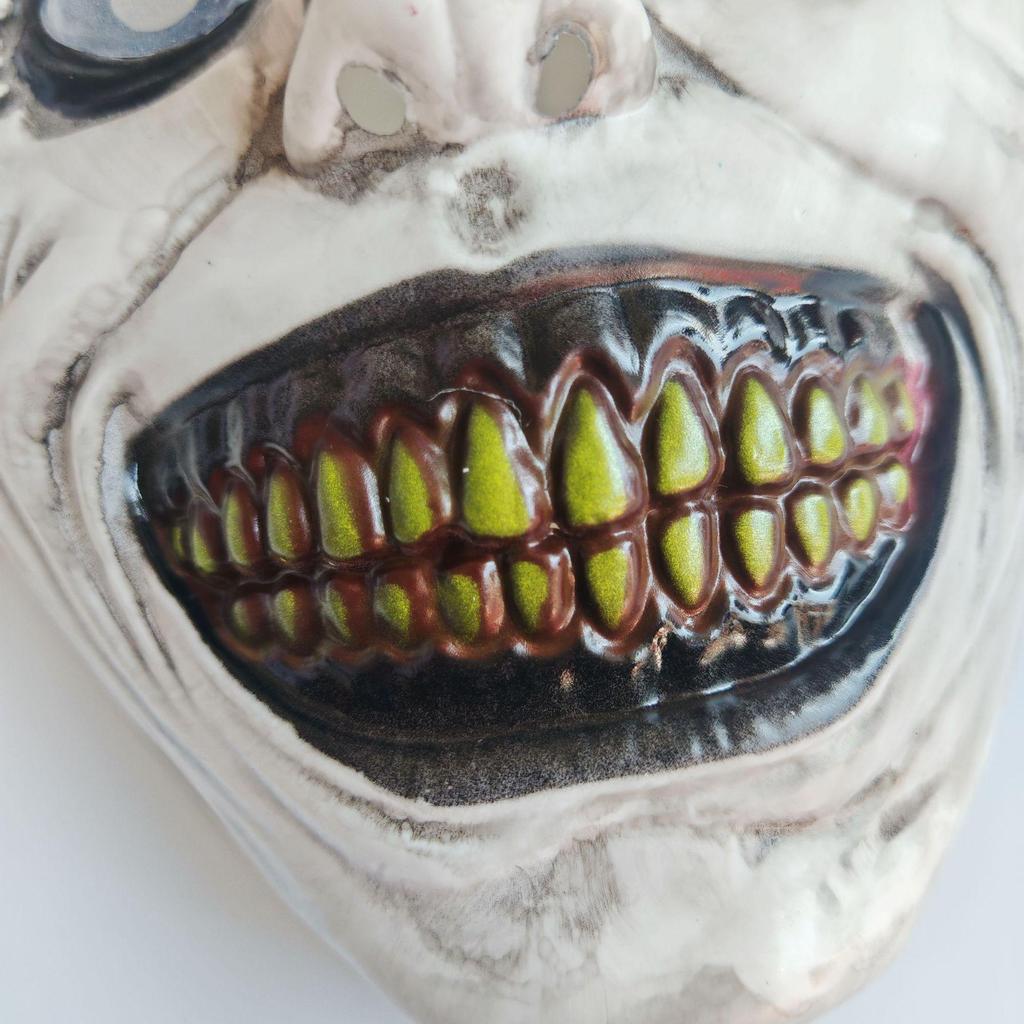 Halloween Devil Smile Mask: Funny Prank Party Prop for Ghost Festival