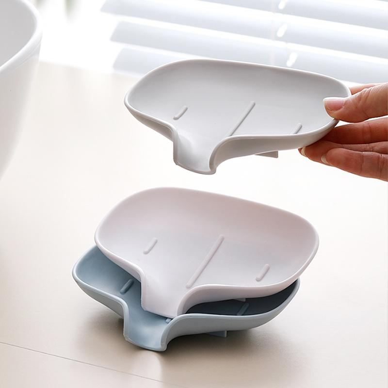 

1Pc Soap Box Non-Slip Bottom Drainage Diversion Port Slope Surface Anti-Deform Easy Access Soap Dispenser Bathroom Supply