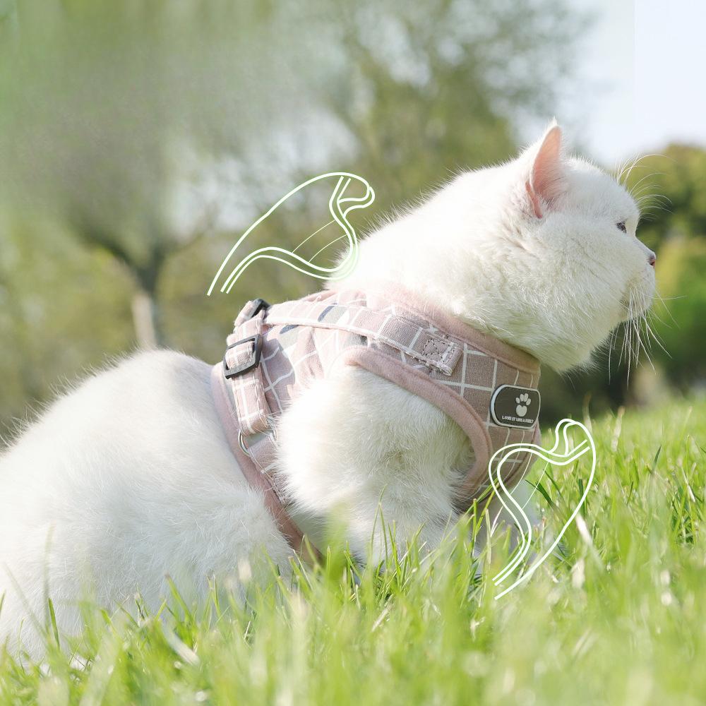Vodítko pro mazlíčky Vesta postroj pro kočku proti přetržení Vodítko pro kočku Potřeby pro mazlíčky