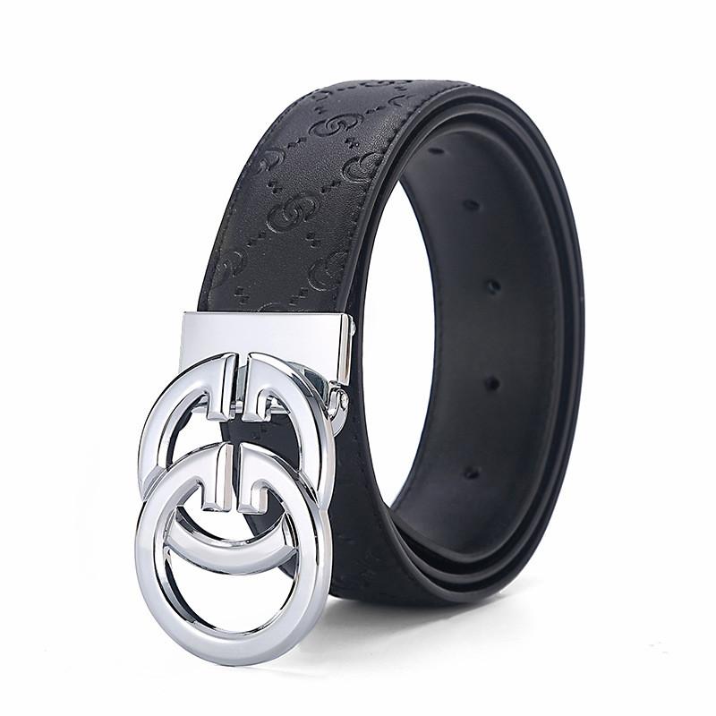 Men Genuine Fashion Leather Belt With Auto Buckle For Office And Casual Outfits