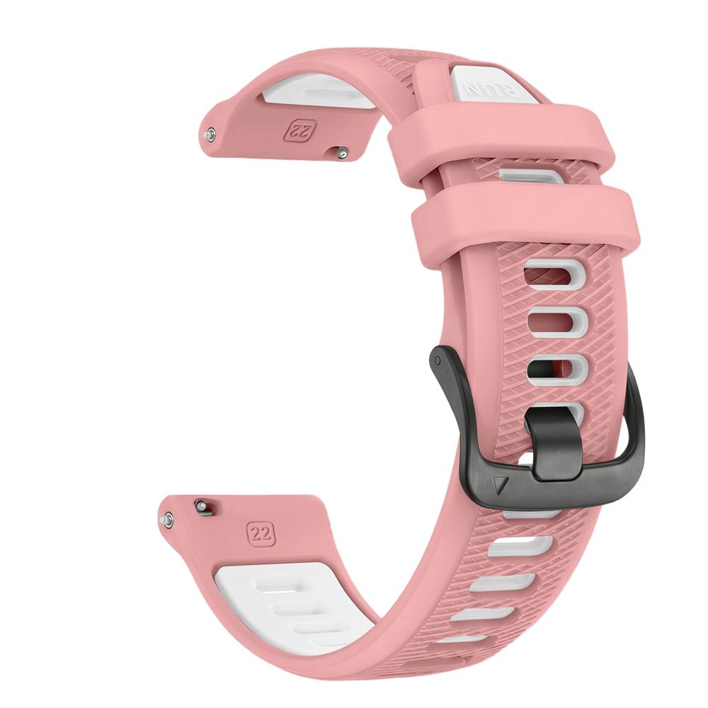 Two-tone Silicone Watch Strap For Garmin Forerunner 265 255 Music 570 47mm/Venu 4 3 2 45mm/Vivoactive 4 Watch SmartWatch bands